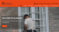 Desktop Screenshot of constructionreno-fenetres.com